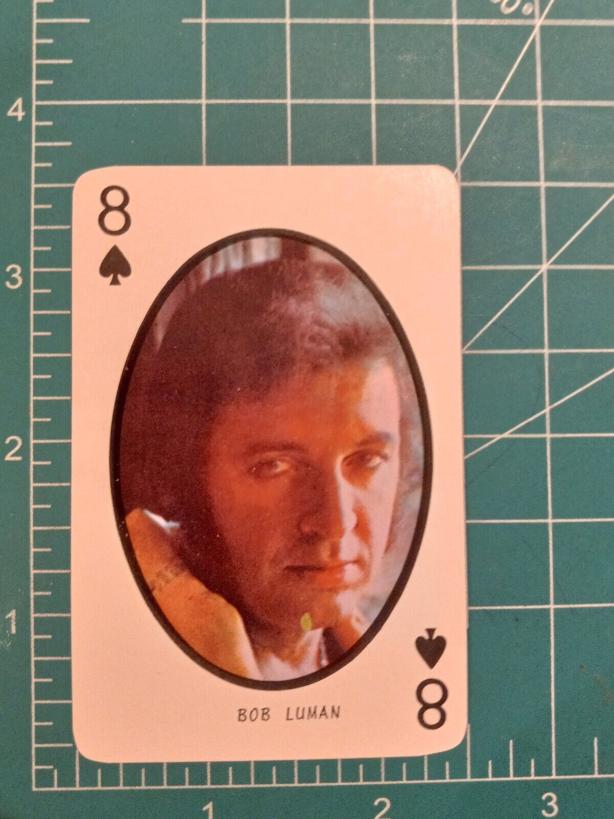 1978 COUNTRY MUSIC STAR CARD BOB LUMAN