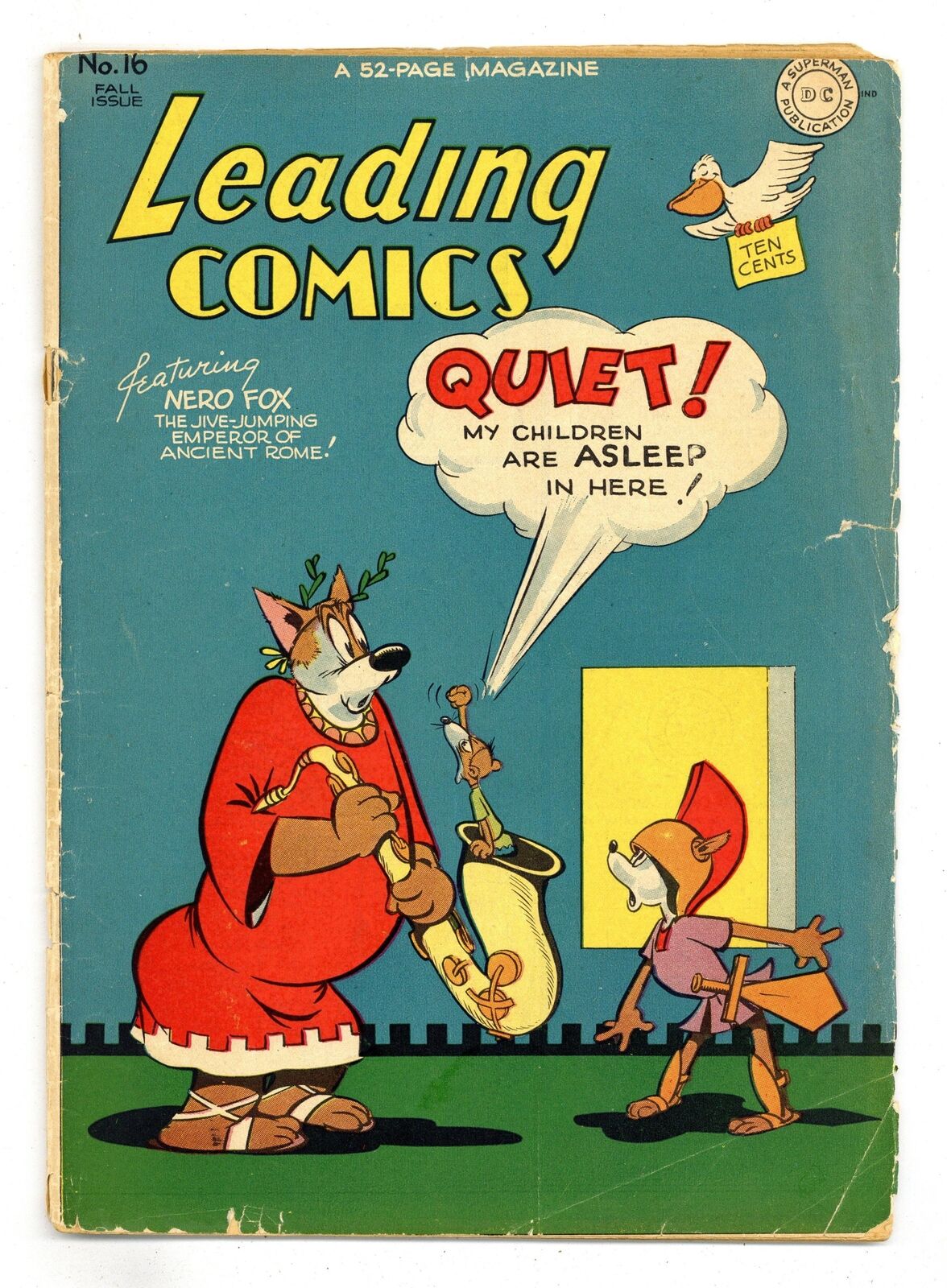 Leading Comics #16 GD+ 2.5 1945