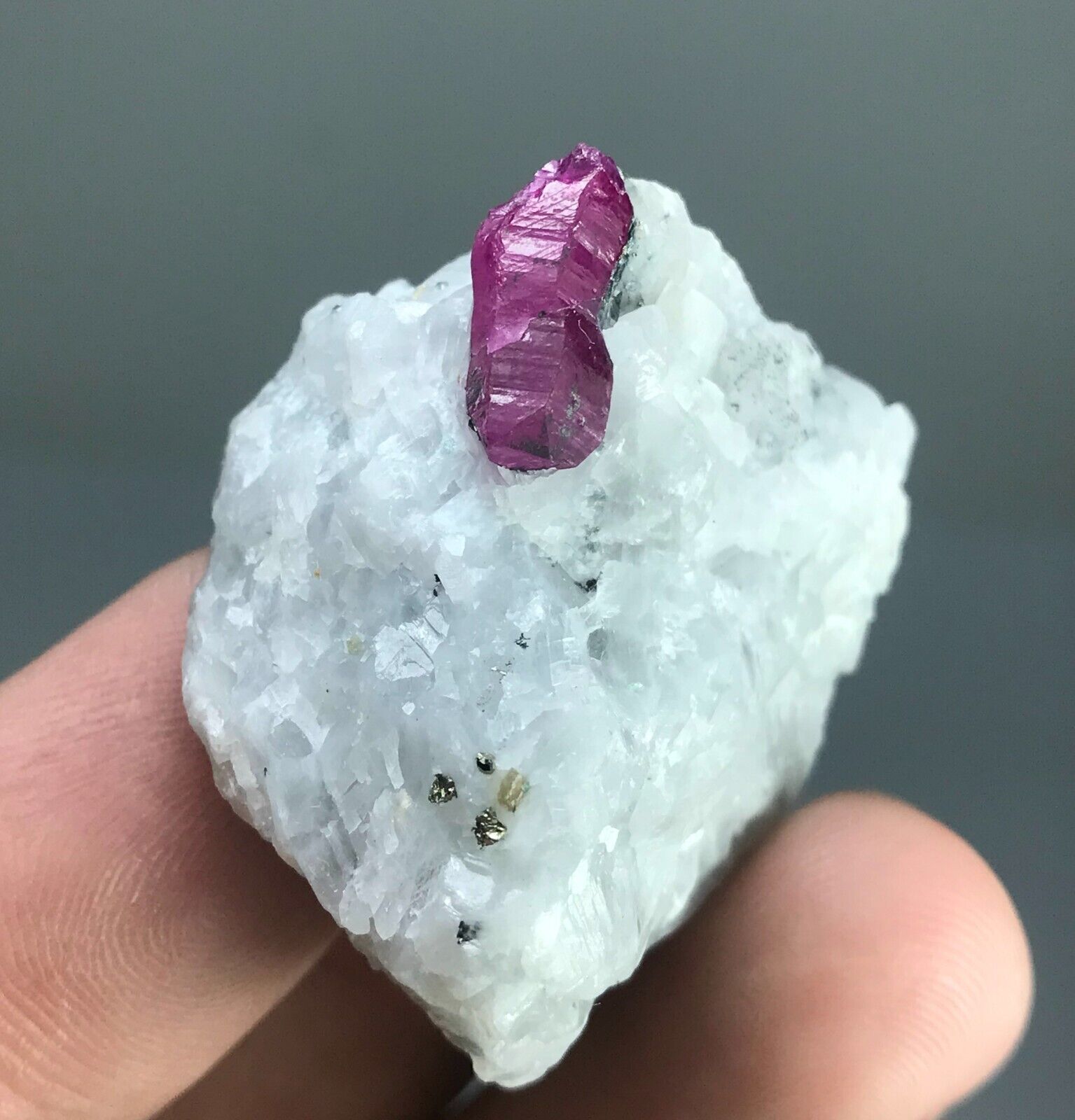 143 CT Ruby Crystal on Matrix From Jagdalek Afghanistan
