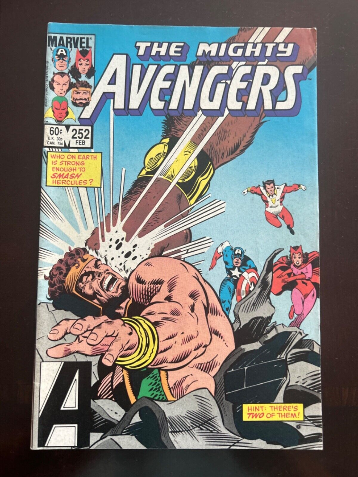 Mighty Avengers #252 Vol. 1 (Marvel, 1985) ungraded