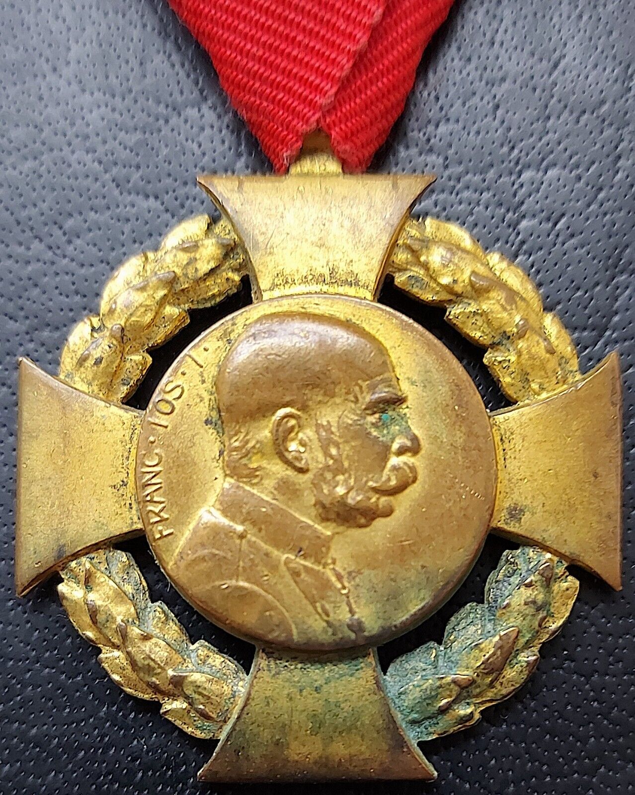 ✚11209✚ Austro-Hungarian pre WW1 Jubilee Cross medal Franz Joseph I. 1848-1908