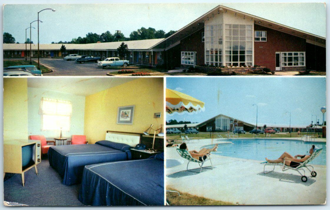 Postcard - Motel Washingtonian - Gaithersburg, Maryland