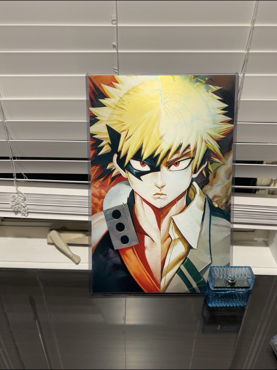 anime poster print wall art (reflective)