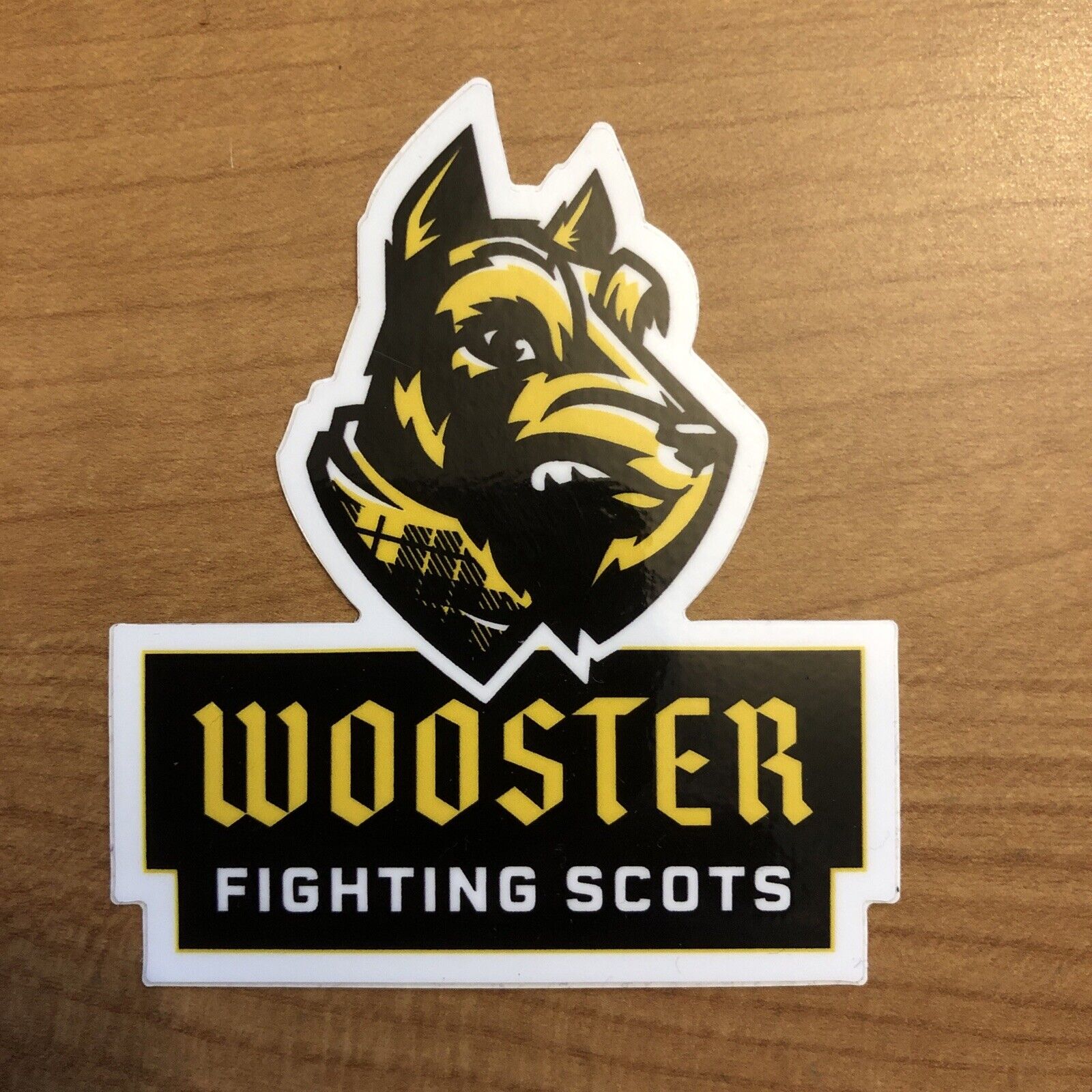 College of Wooster Ohio New Sticker Fighting Scots