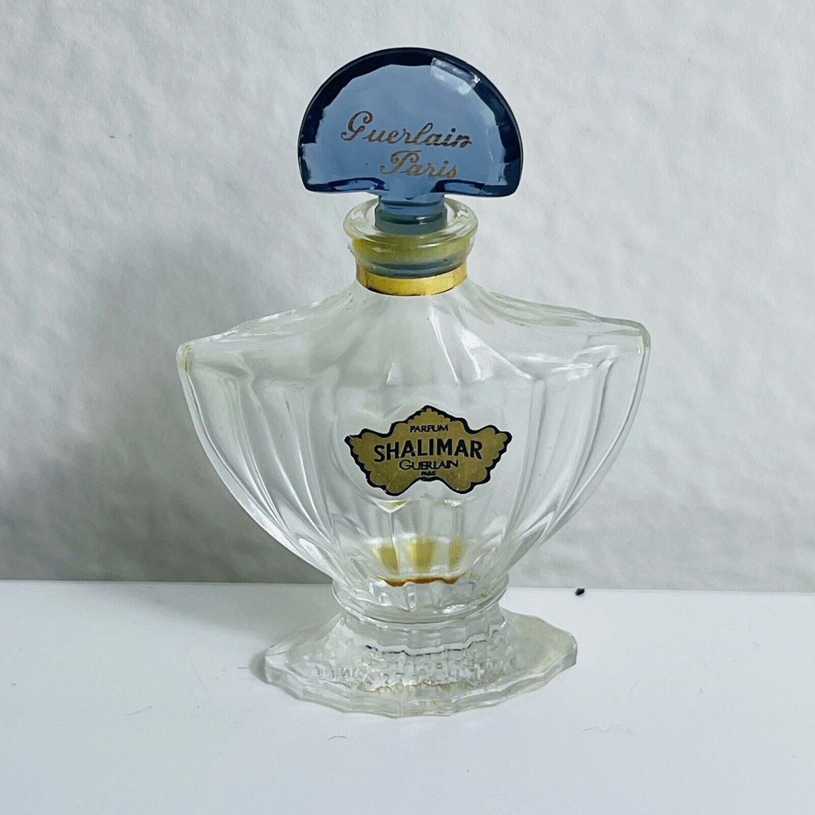 Vintage RARE Guerlain SHALIMAR Perfume Empty Bottle Collectible France