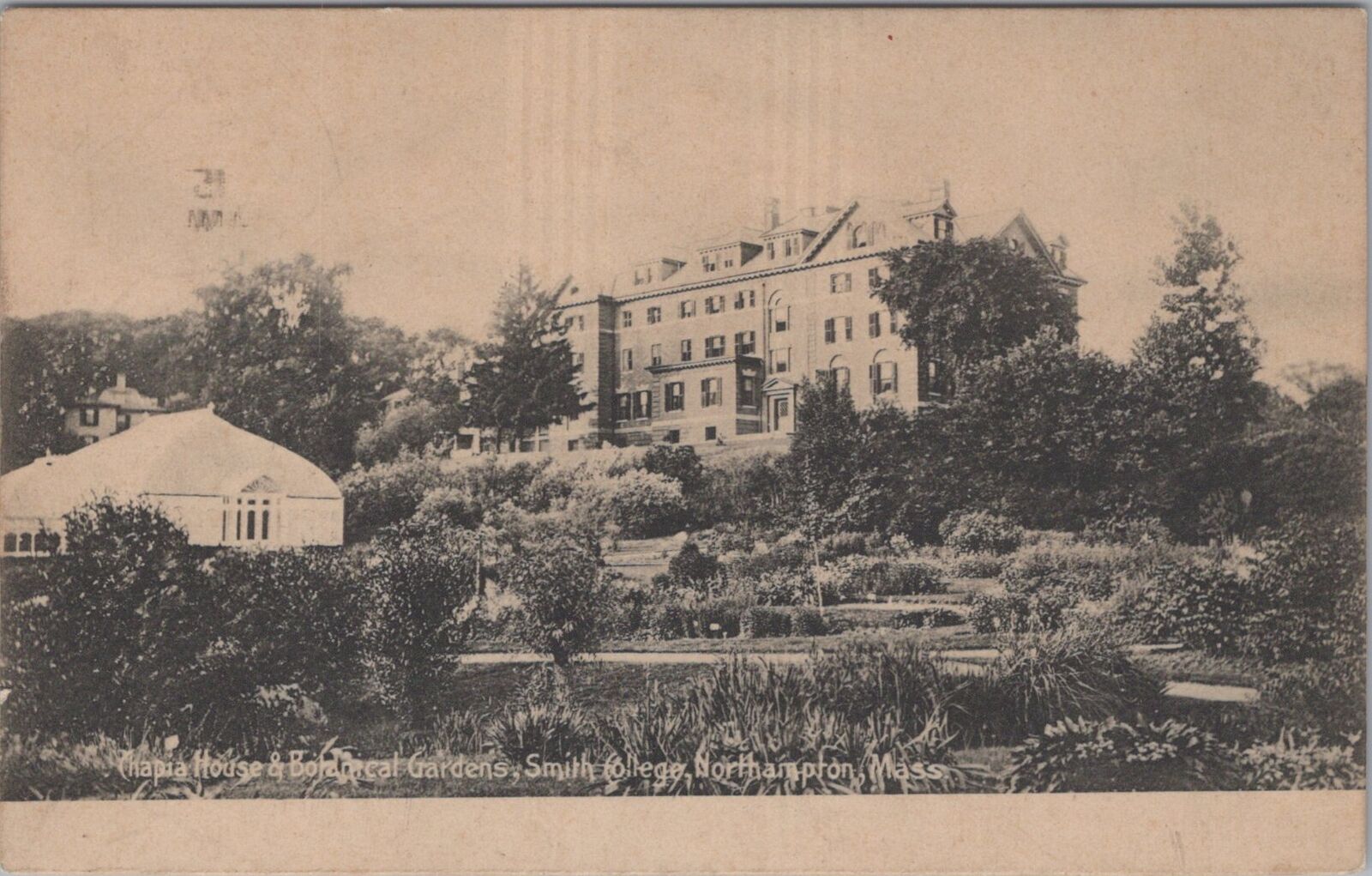 Botanical Gardens Smith College Northampton Massachusetts Postcard