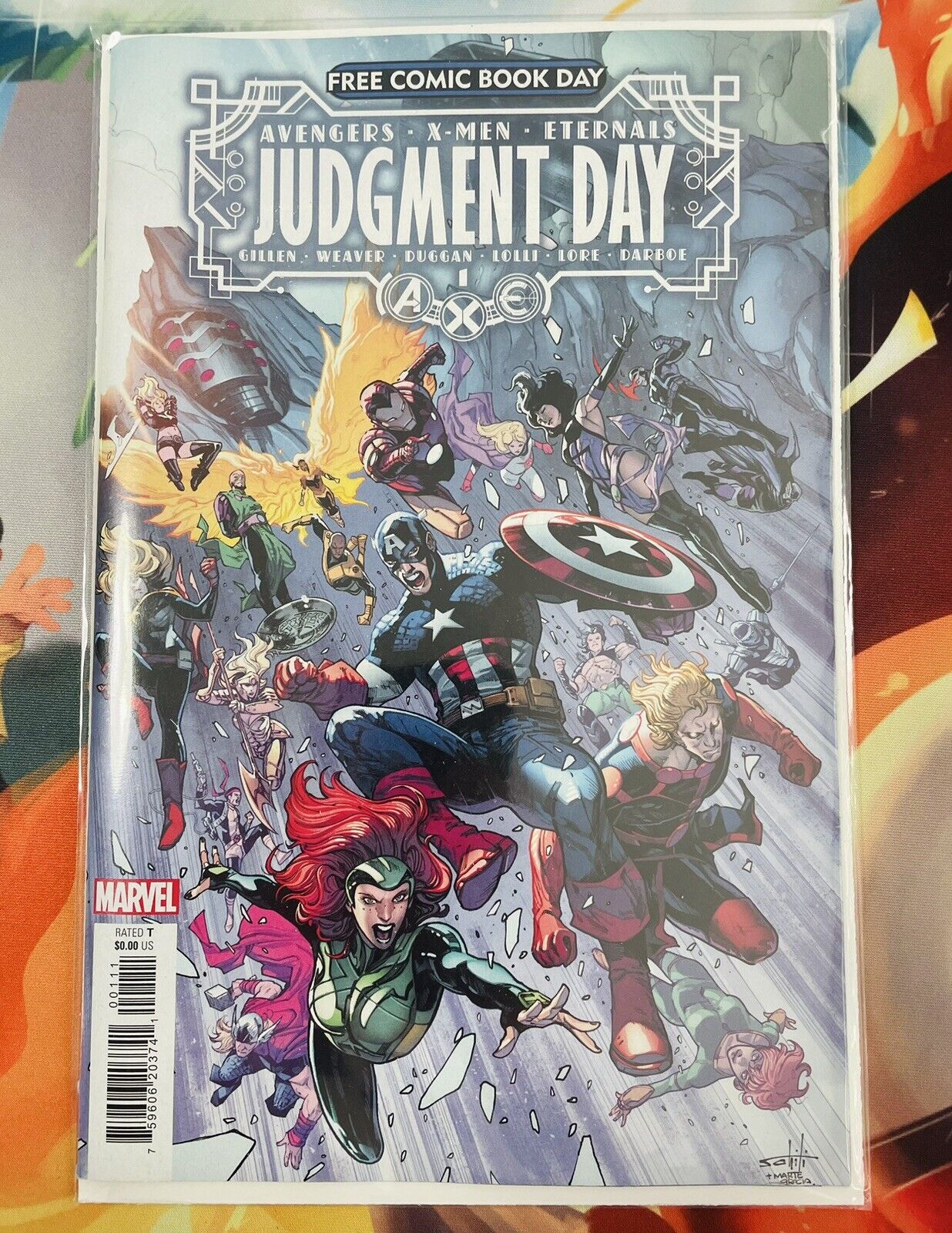 Free Comic Book Day 2022: Avengers/X-Men: Judgement Day #1 1st App of Bloodline