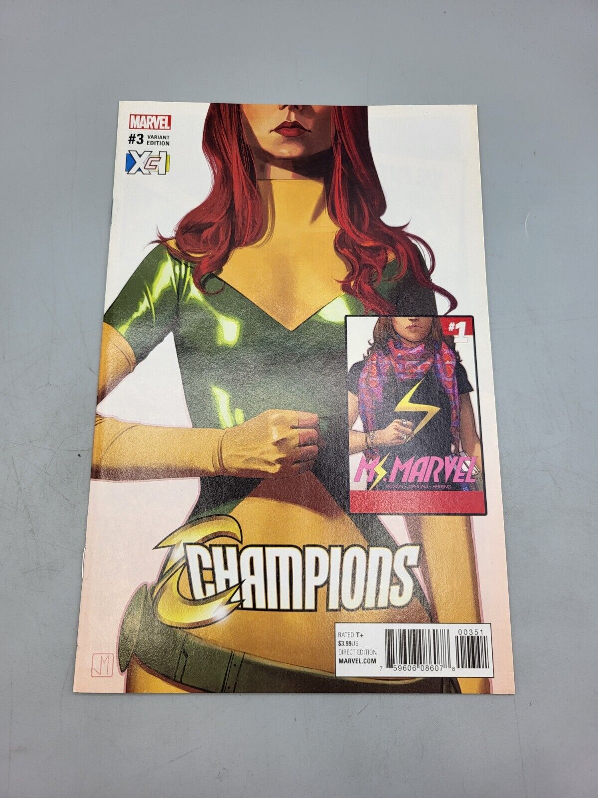 Champions #3 February 2017 Softcover Cover Variant Illustrated Marvel Comic Book