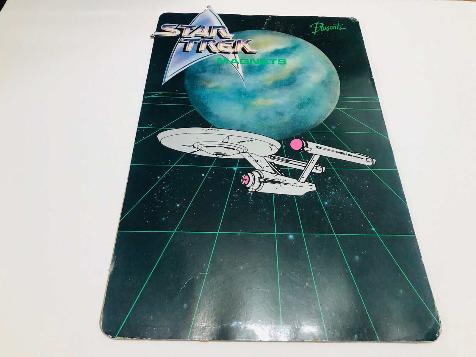 Vintage 1991 Star Trek Magnets Store Display