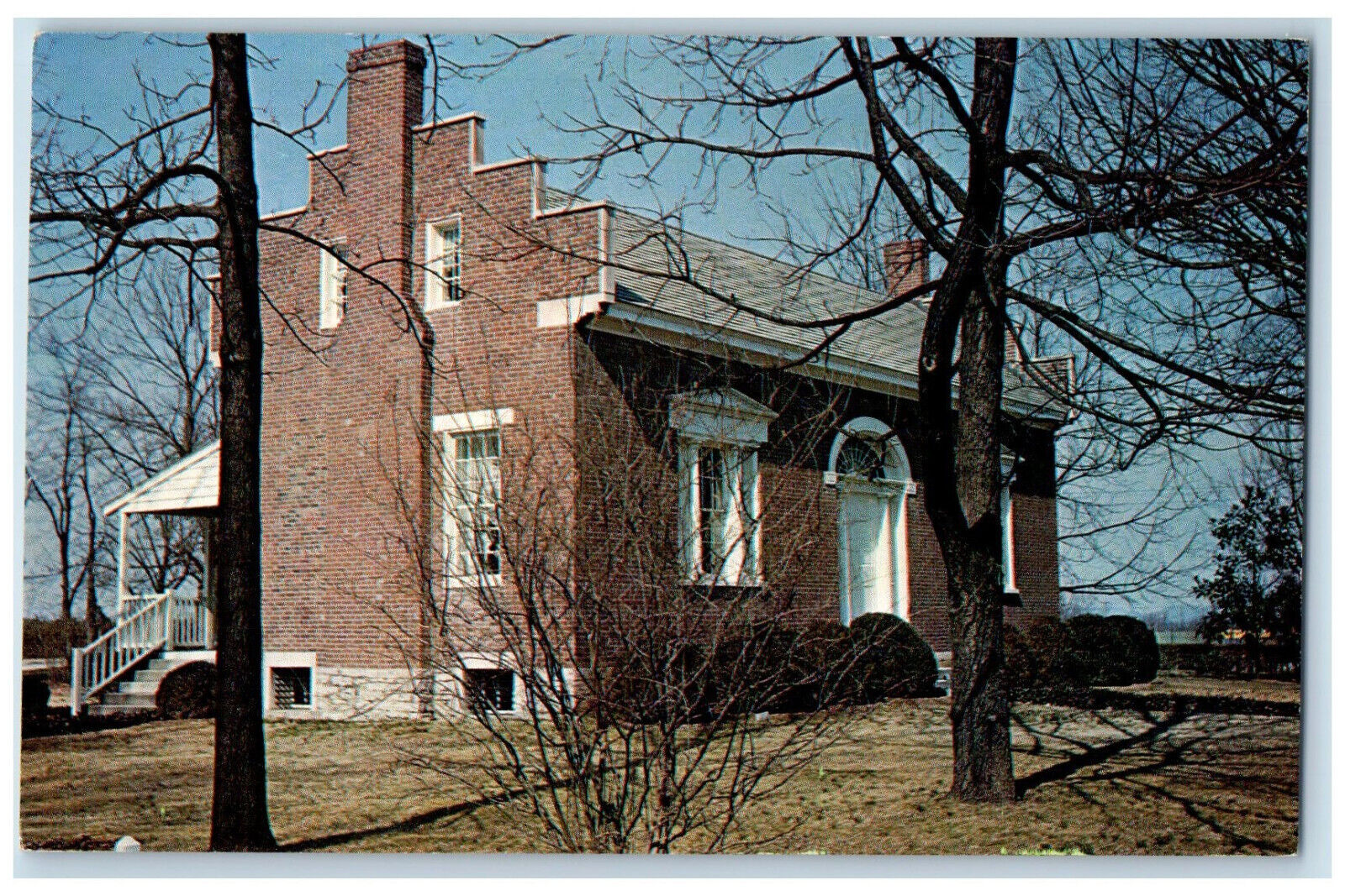 c1950\'s Headquarters of Union Forces Carter House Franklin Tennessee TN Postcard