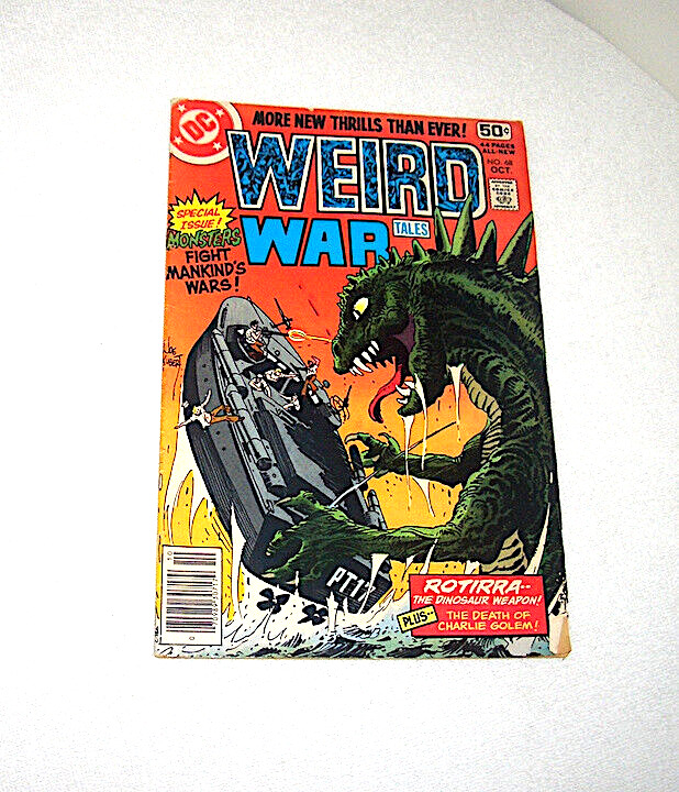 Weird War Tales #68 DC Comics 1978 2nd Frank Miller Work Mark Jewelers Variant