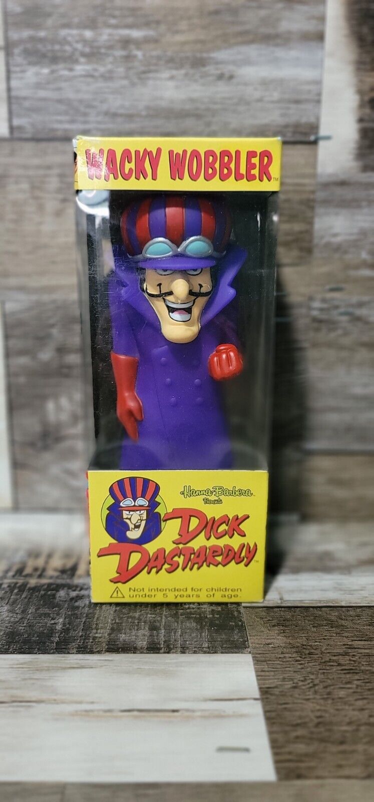 Dick Dastardly (Wacky Racers) Funko Wacky Wobbler Hanna-Barbera