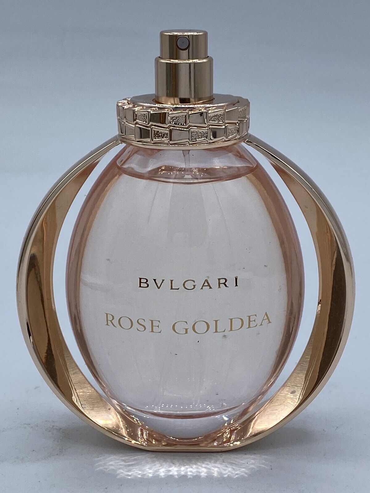 Bvlgari Rose Goldea EDP 3 oz. 90 Ml. About 95% Full Without Box & Cap Authentic.