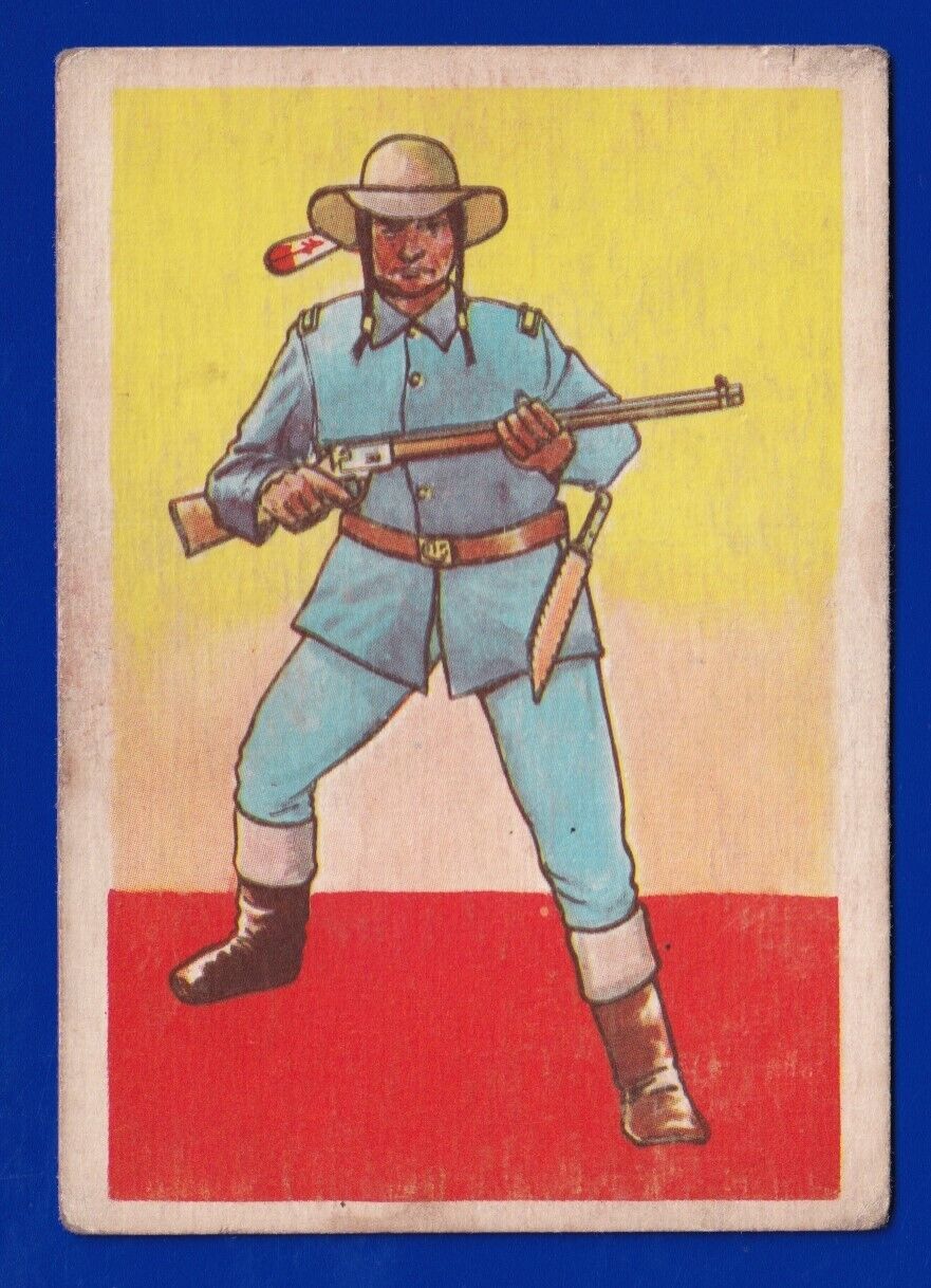 U.S. CALVARY INDIAN SCOUTS 1961 CHIX SOLDIERS of the WORLD Food Issue #3 GOOD