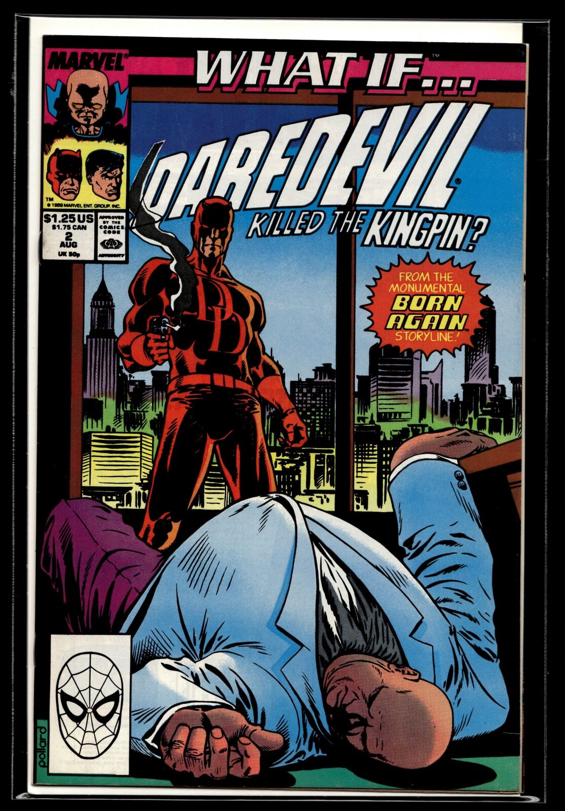 1989 What If... Daredevil Killed The Kingpin? #2 Marvel Comic