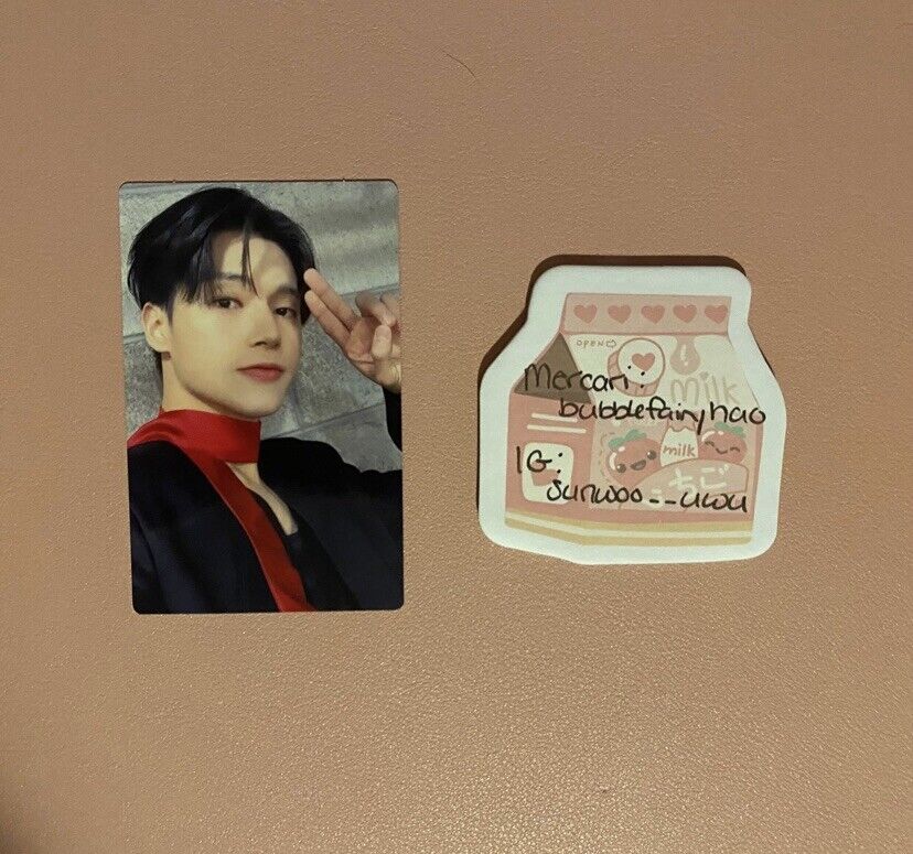Ateez Wooyoung Not Okay Japanese Album Standard Version Photocard