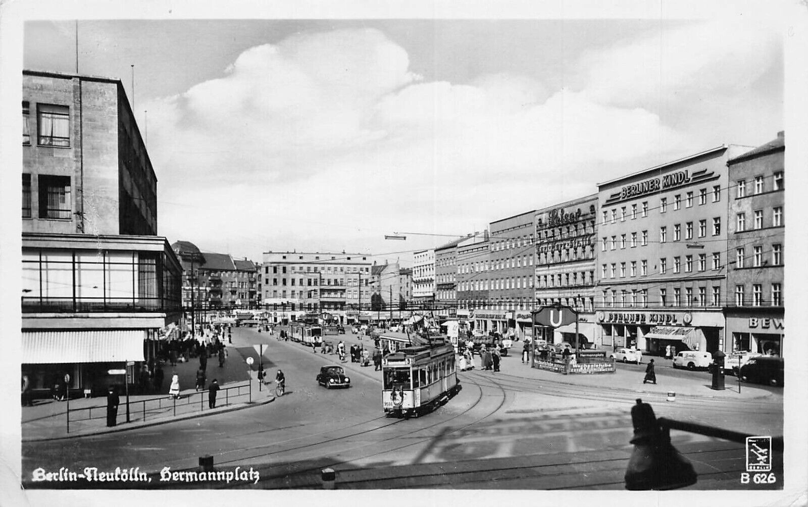 Postcard Berlin-Tempelhof
