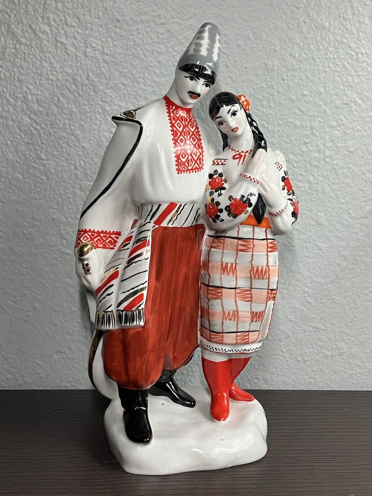 LEVKO and OKSANA Ukrainian KYIV USSR Porcelain Figurine Original