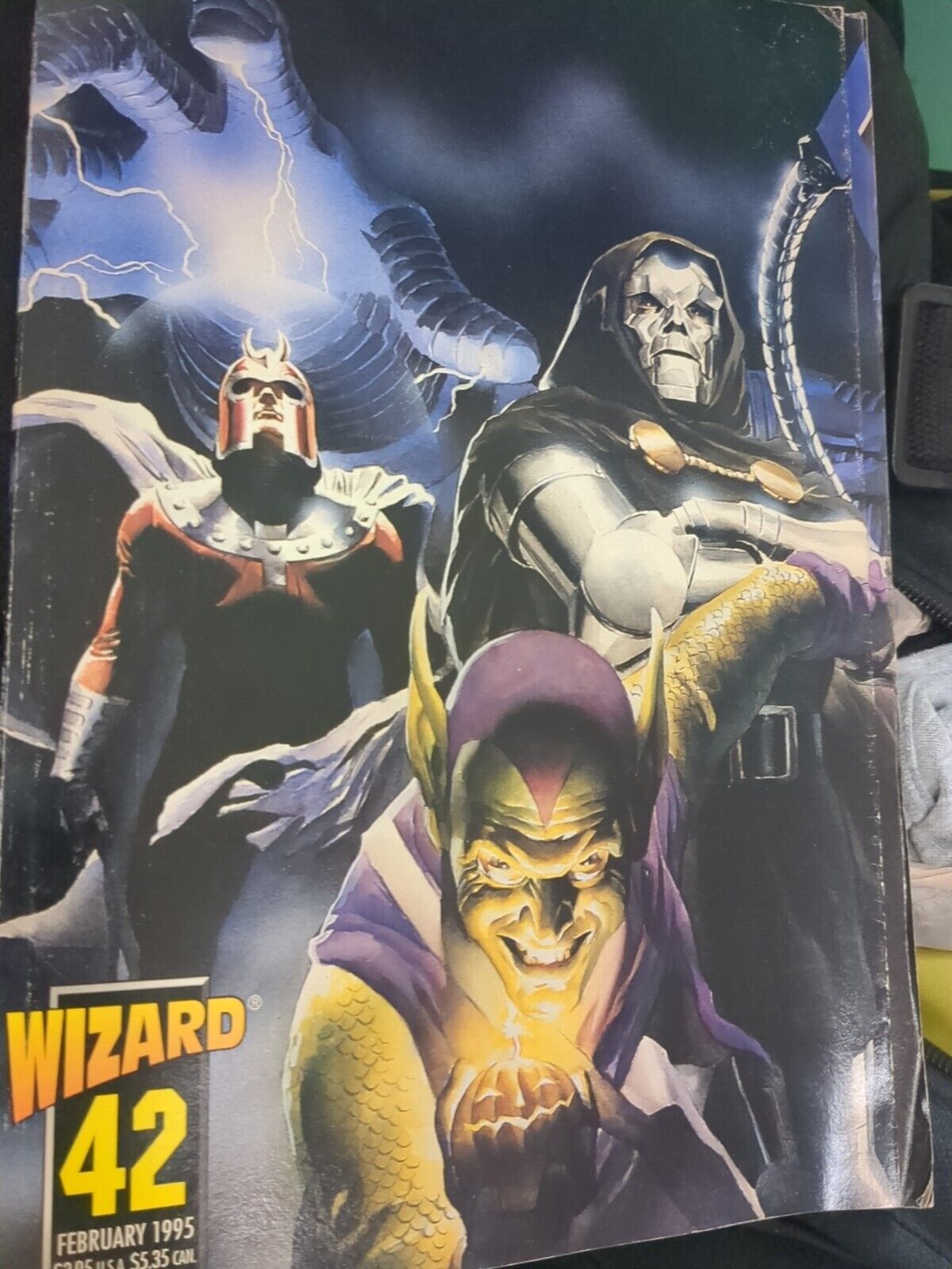 Wizard: The Comics Magazine #42A FN; Wizard | Alex Ross Doctor Doom - we combine