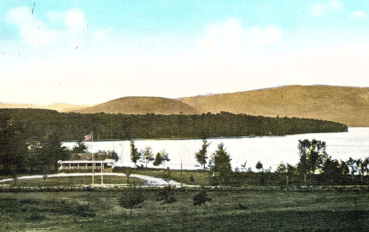 Vintage Postcard Newfound Lake, Bristol, N.H. - c1919