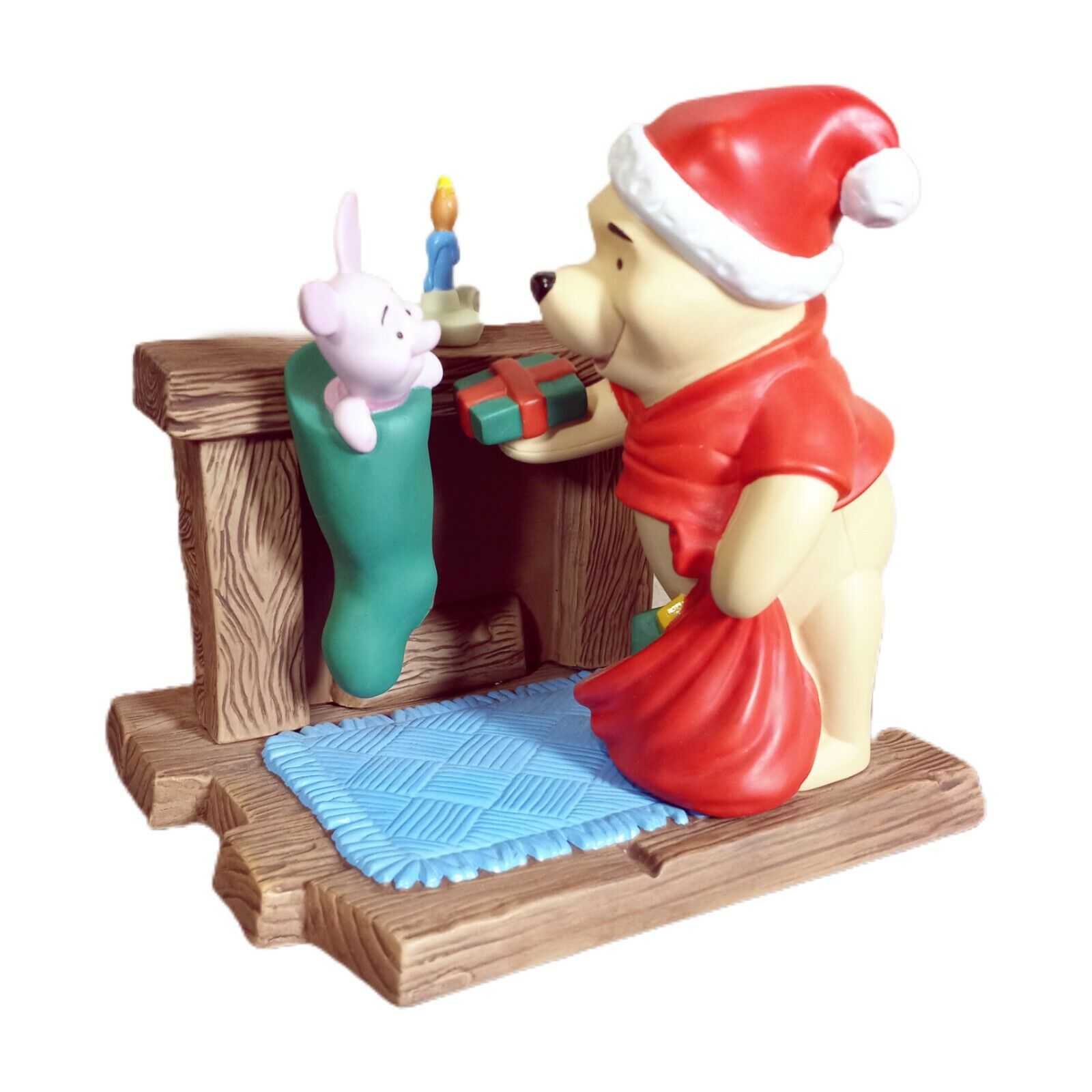 Disney Pooh & Friends A Bit of Holiday Cheer Pooh & Piglet Retired Thailand
