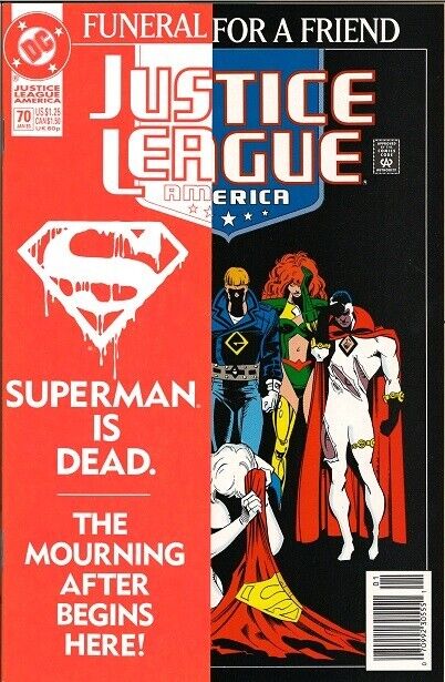 DC Justice League America 70   1993  JLA