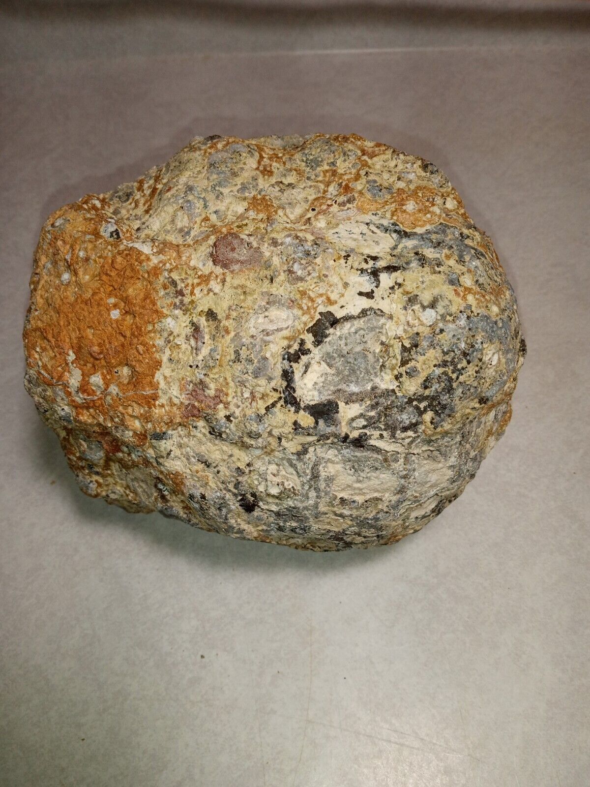 6  inch Unopened JUMBO Geode WOW  5 lbs. 2.7 oz  Crystals  MEXICO JUMBO #6