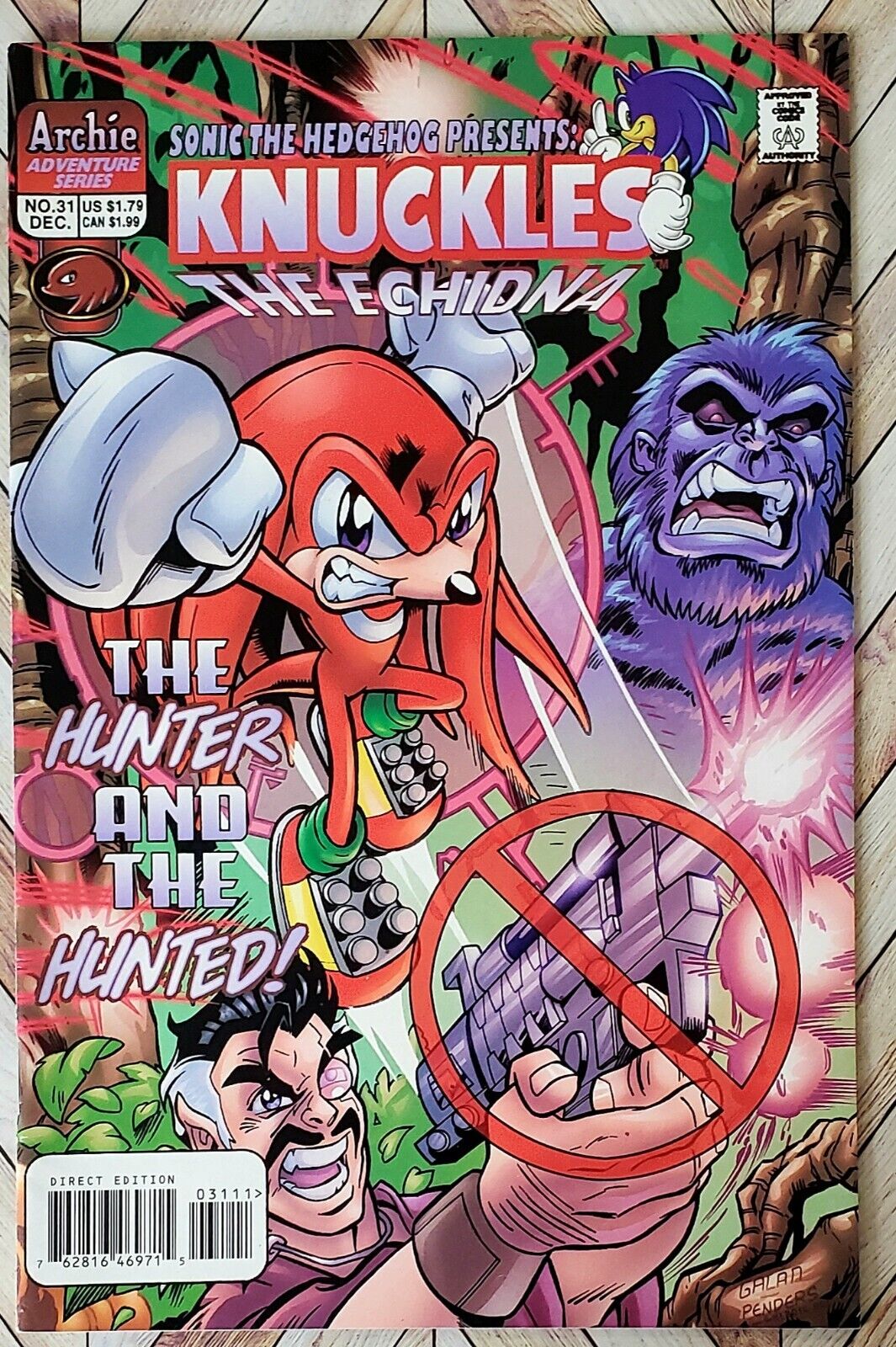 Knuckles The Echidna #31 - NM - 1999 - Archie Comics 