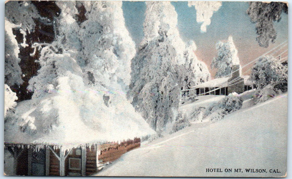 Postcard - Hotel on Mt. Wilson, California, USA, North America