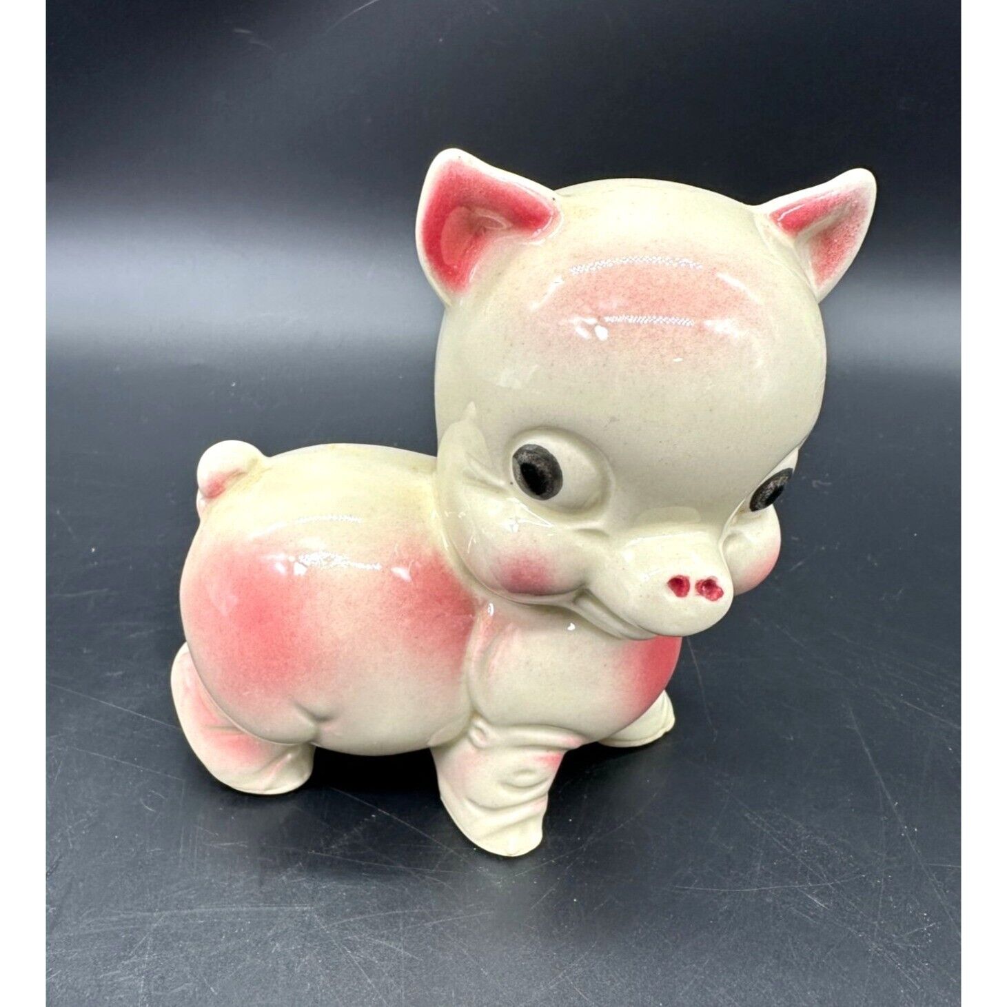 Pig Ceramic Vintage Made in Japan Collection Gift Pink