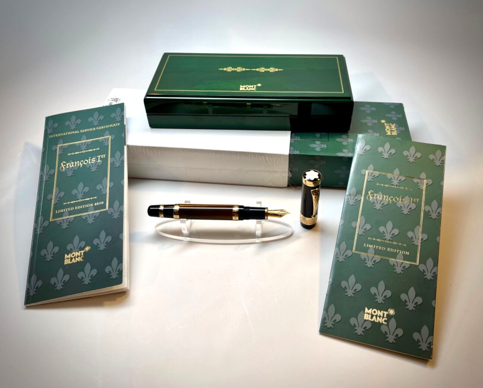 Montblanc Patron of Art Francois Limited Edition 4810 Fountain Pen, Original Box