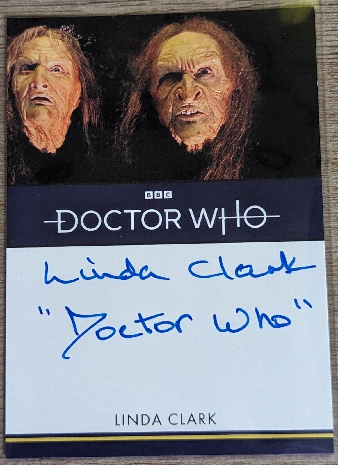 2023 Rittenhouse Doctor Who Series 1-4 Inscription Autograph Card Linda Clark