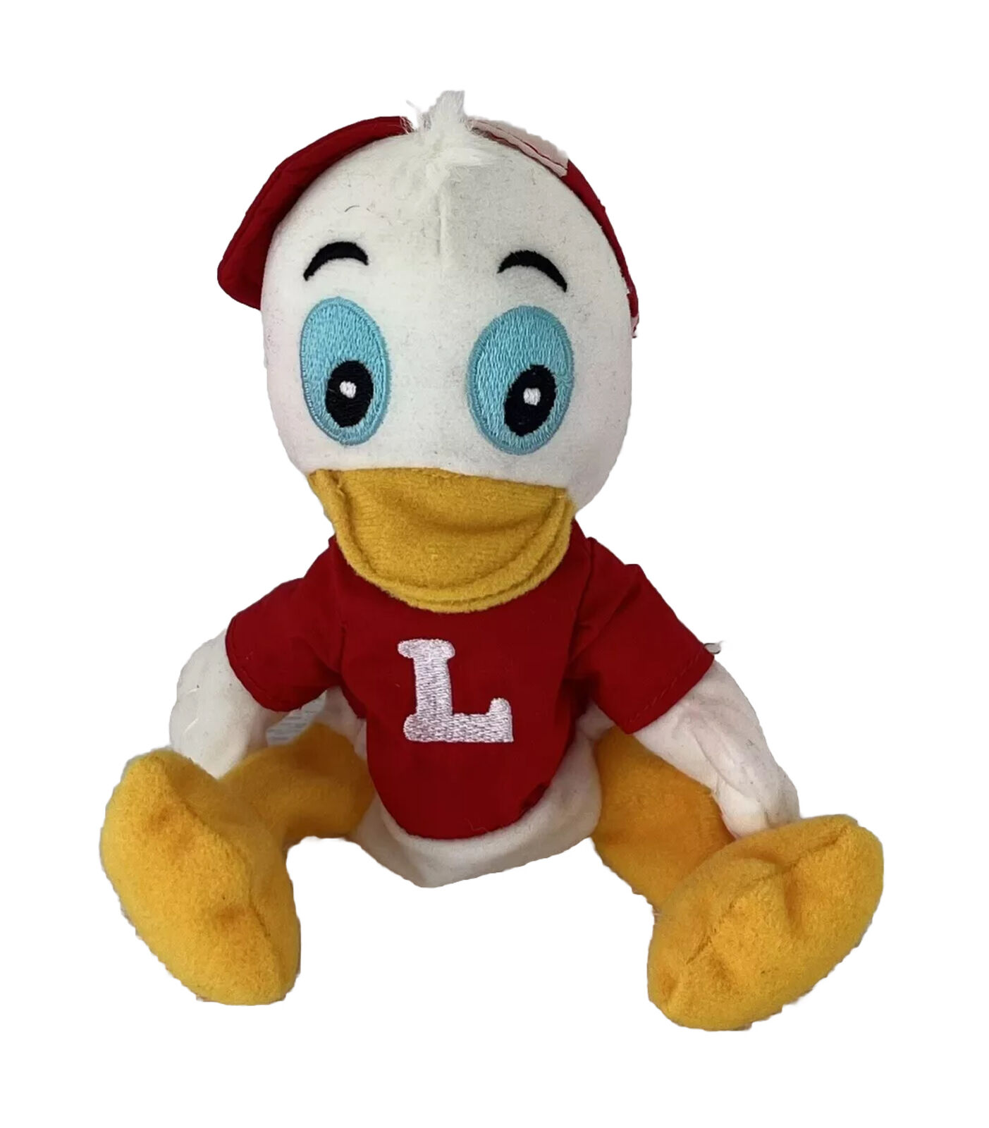 Disney Store Duck Tails Louie Louis Mini Bean Bag Plush Stuffed Animal Toy