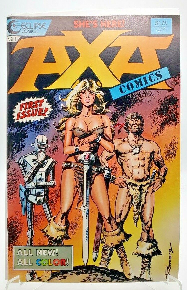 AXA #1  (ECLIPSE) (1987 Series) #1 NM