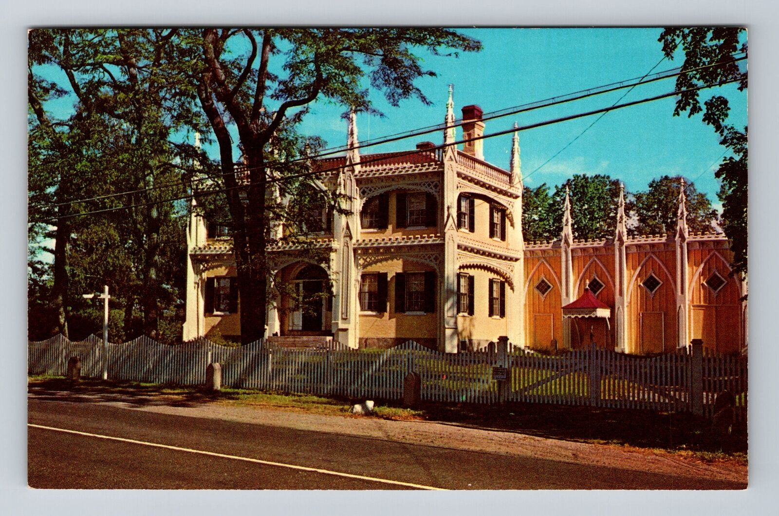 Kennebunk ME-Maine, Famous Wedding Cake House, Antique, Vintage Postcard
