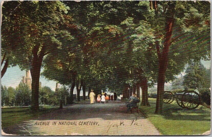 1907 GETTYSBURG, Pennsylvania Postcard \
