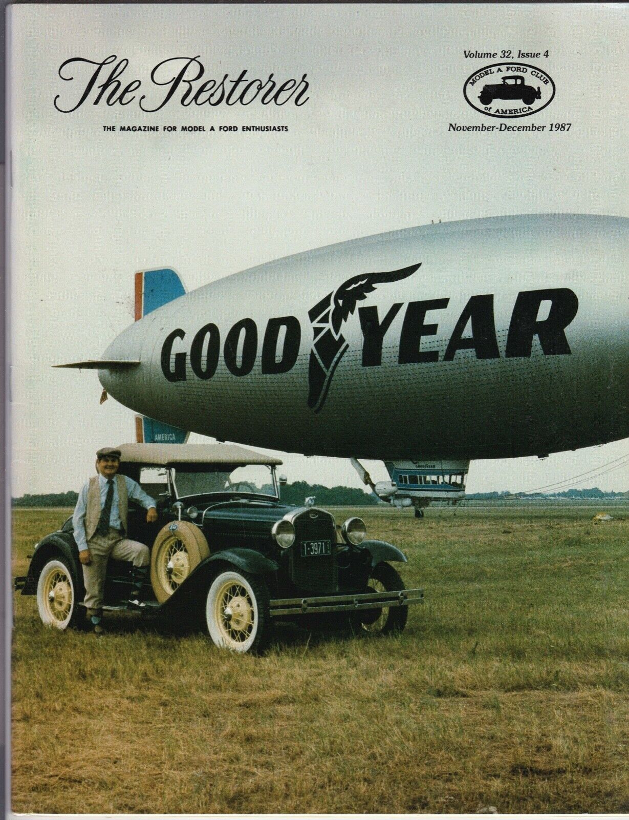1931 DELUXE ROADSTER GOODYEAR BLIMP - THE RESTORE CAR MAGAZINE, SPACE SHUTTLE 