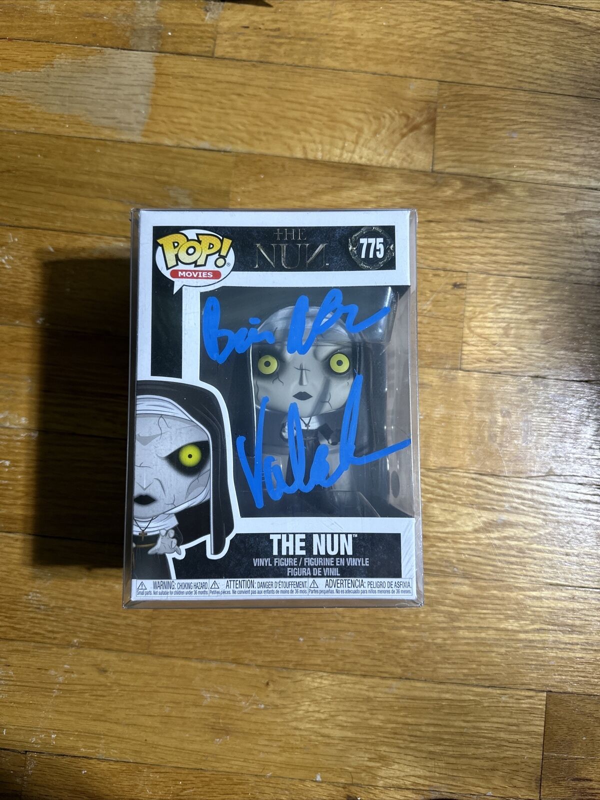 Funko Pop The Nun Demonic Signed By Bonnie Aarons 775
