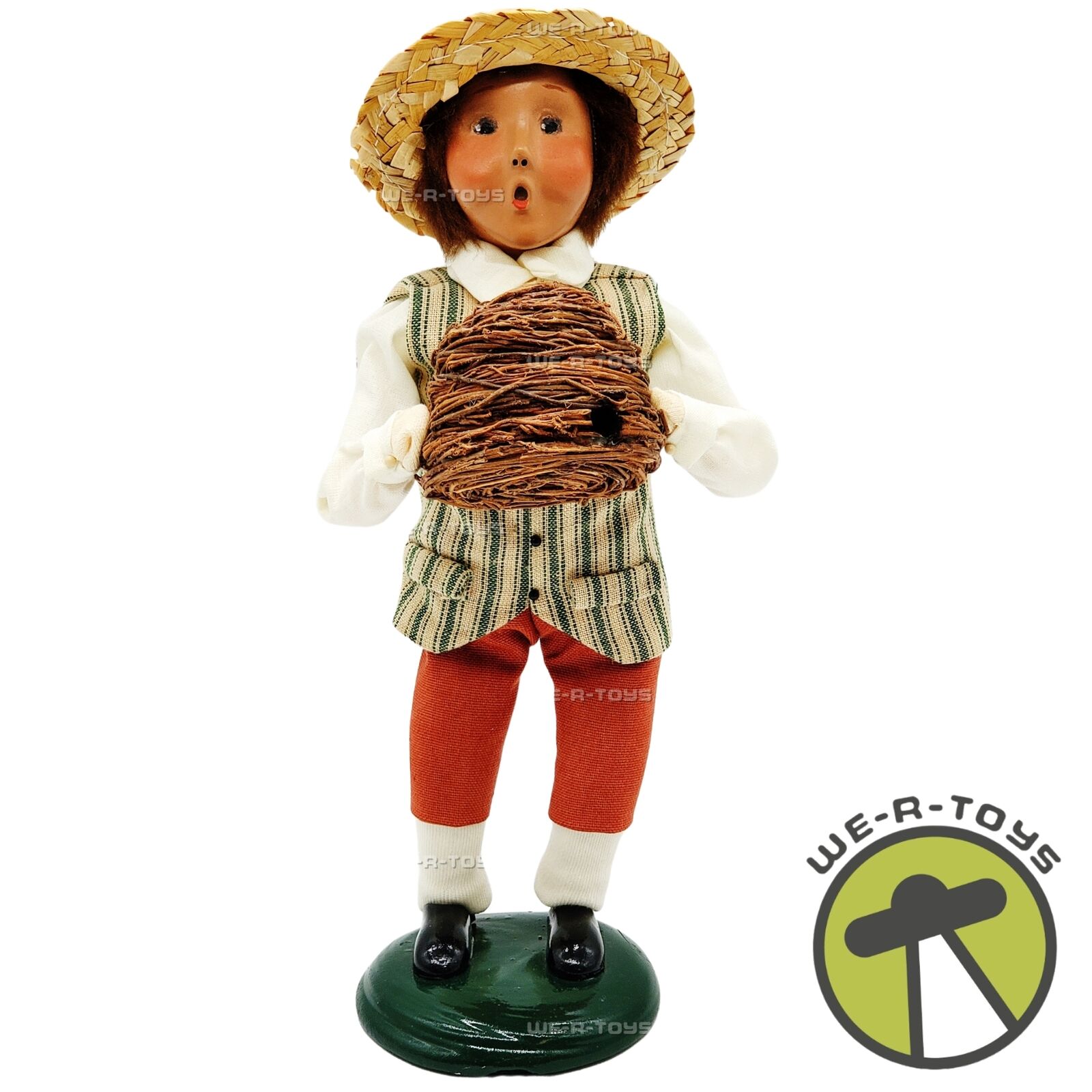 Byers\' Choice Williamsburg Caroler Boy with Beehive 9 3/4\