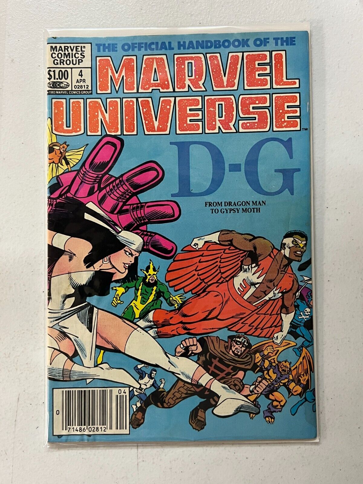 The Official Handbook Of The Marvel Universe D-G #4 - April 1983 / Marvel Comics