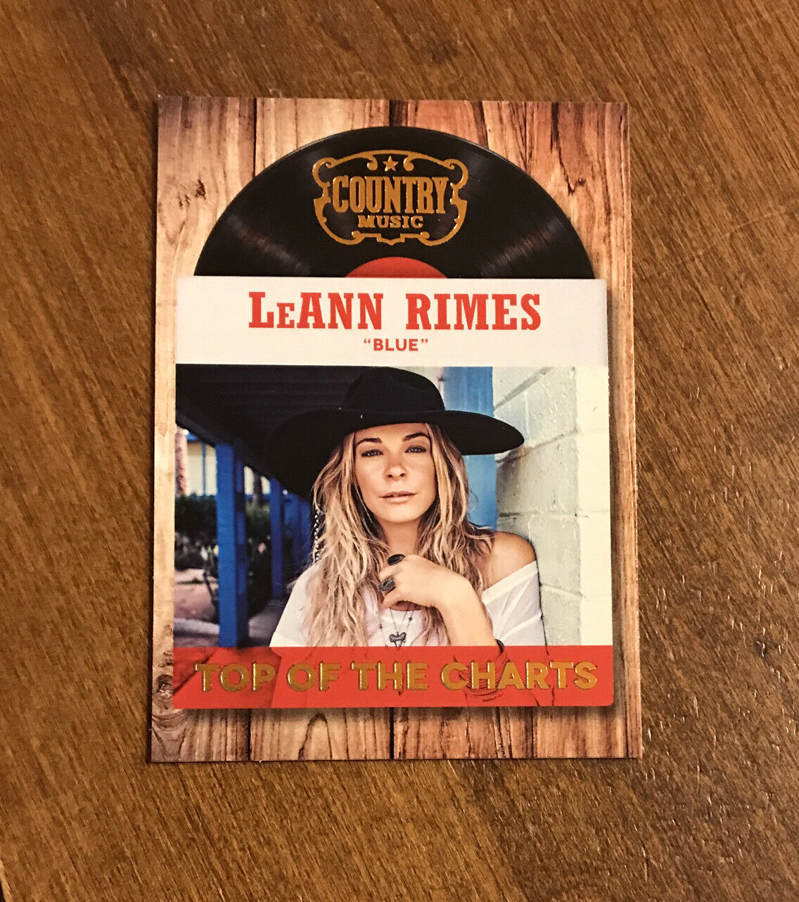 LeAnn Rimes 2014 Panini Top of the Charts Bronze #21 Country Music