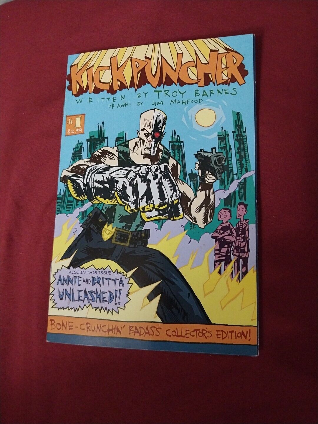 Kickpuncher 1 Community TV Show Series Troy & Abed Mini COMIC BOOK Donald Glover