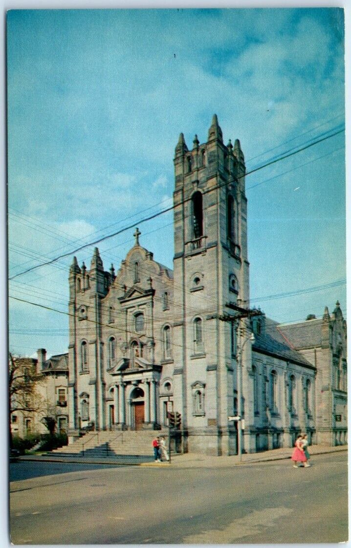 Postcard Saint Stephen's Church Oil City Pennsylvania USA North America
