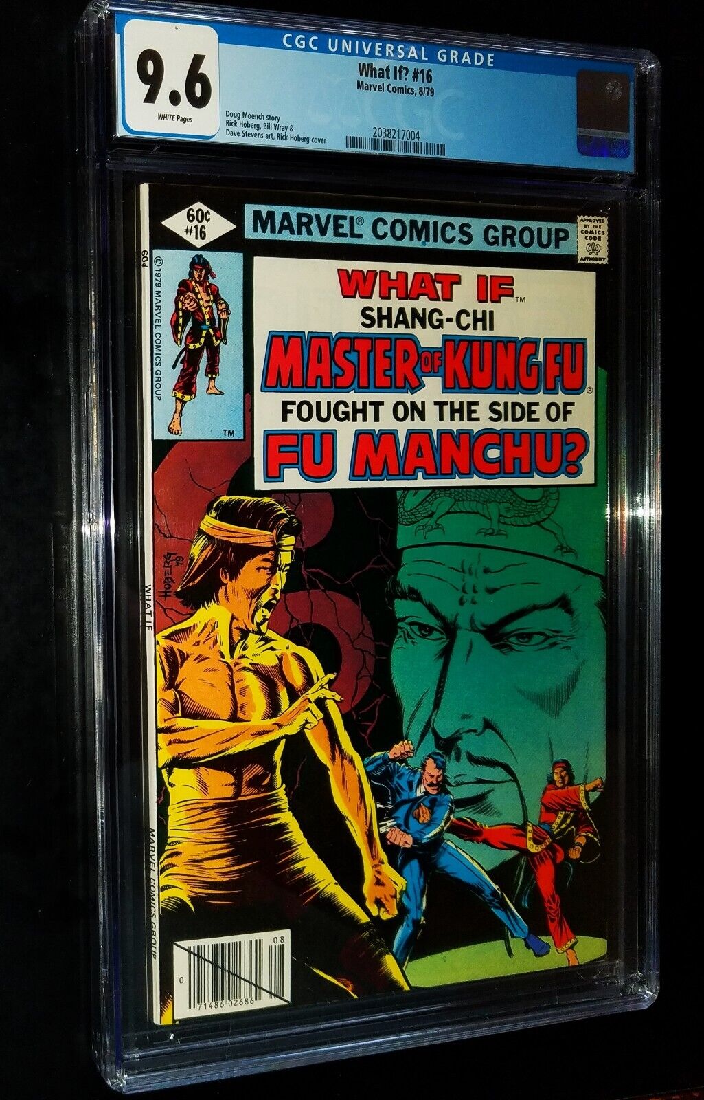WHAT IF? CGC #16 1979 Marvel Comics CGC 9.6 NM+ White Pages Shang-Chi 0626