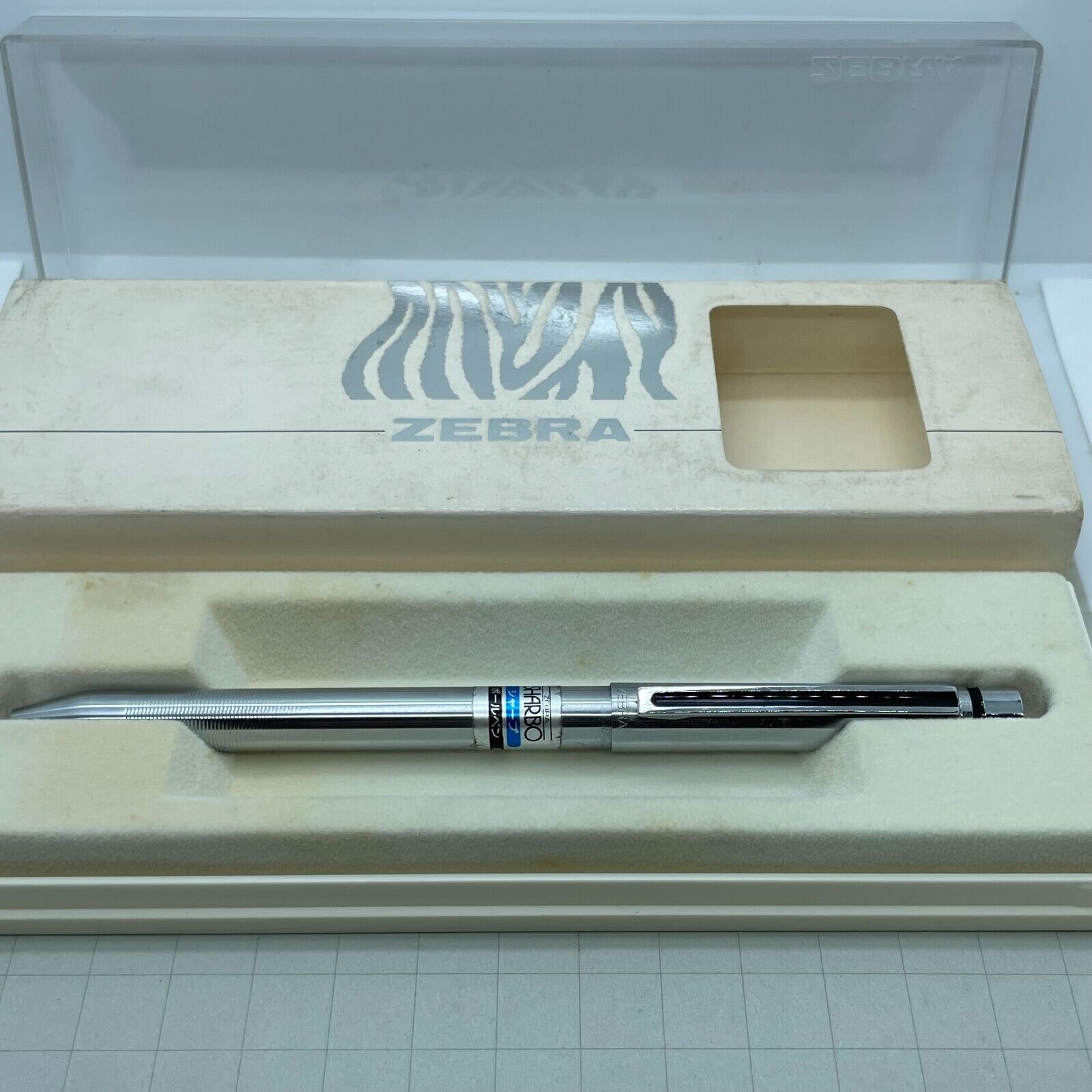Zebra Sharbo Multi-function Pen with Suzuki Logo NOS Made in Japan