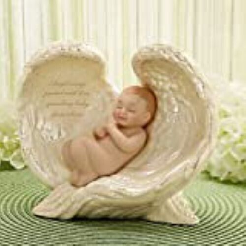 Lenox Guardian\'s Angel Wings Baby Figurine