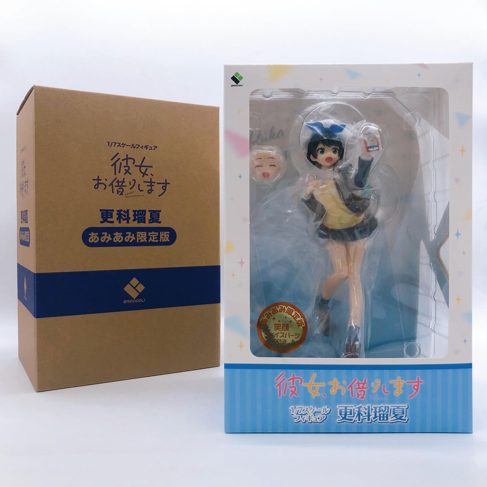 Rent-A-Girlfriend Ruka Sarashina 1/7 Scale Figure with AmiAmi Limited Face New