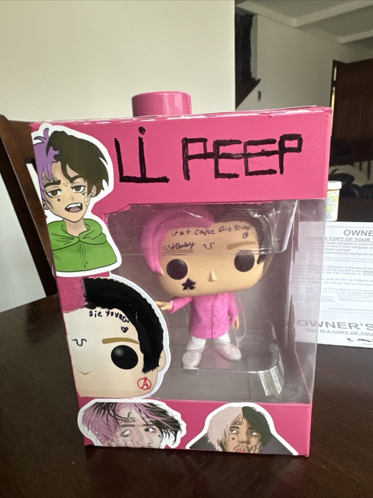 Lil Peep Funko Pop (hand Made)