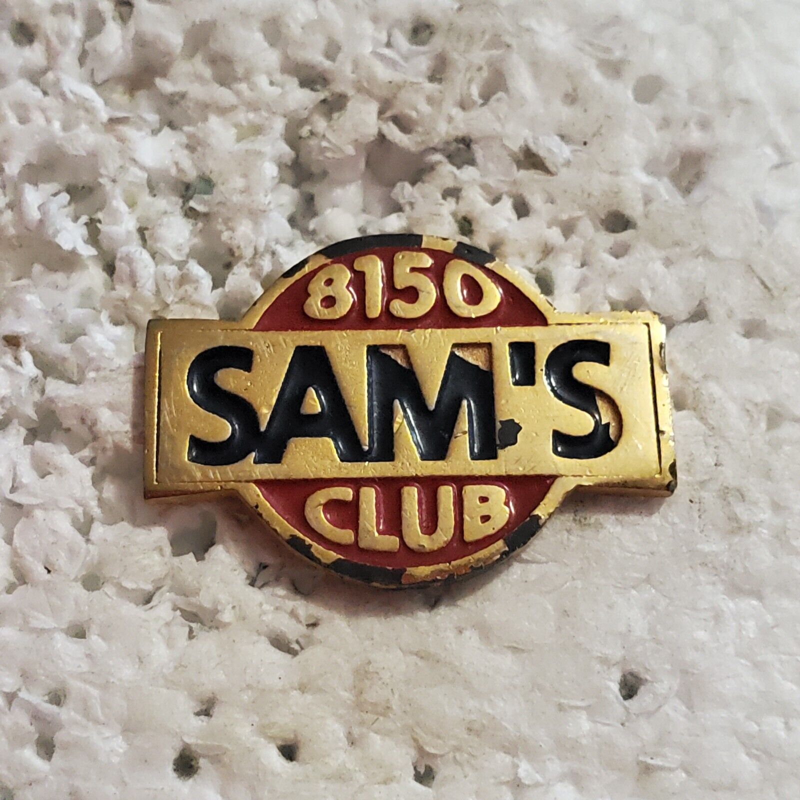 Official Sams Club Walmart Lapel Hat Pin Store #8150 Port St Lucie Florida FL