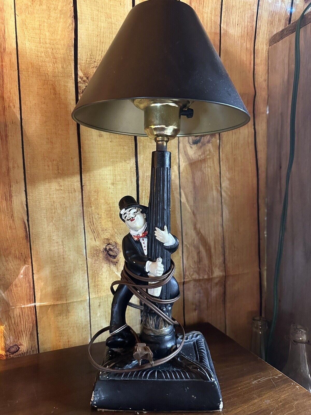 Chapman Original  Brass Candlestick Lamp  Vintage  1986